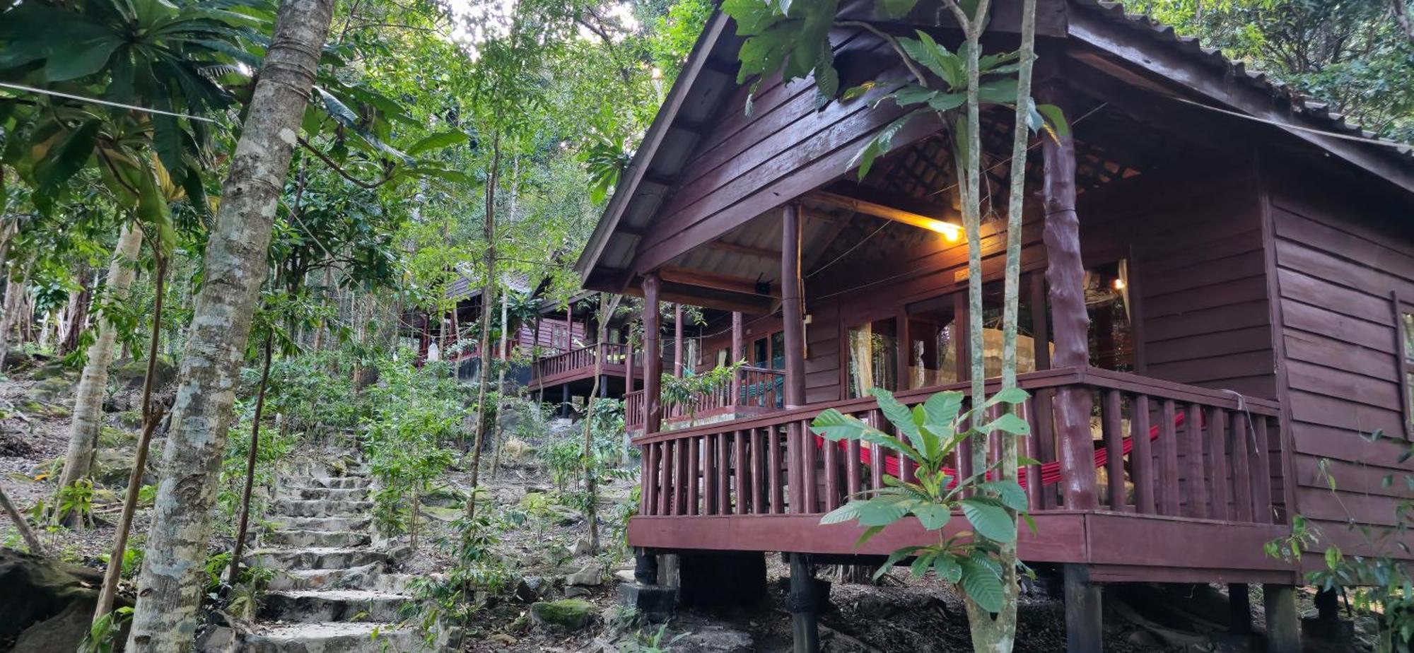 Sambath Sakseth Bungalow Kaoh Touch Exteriör bild