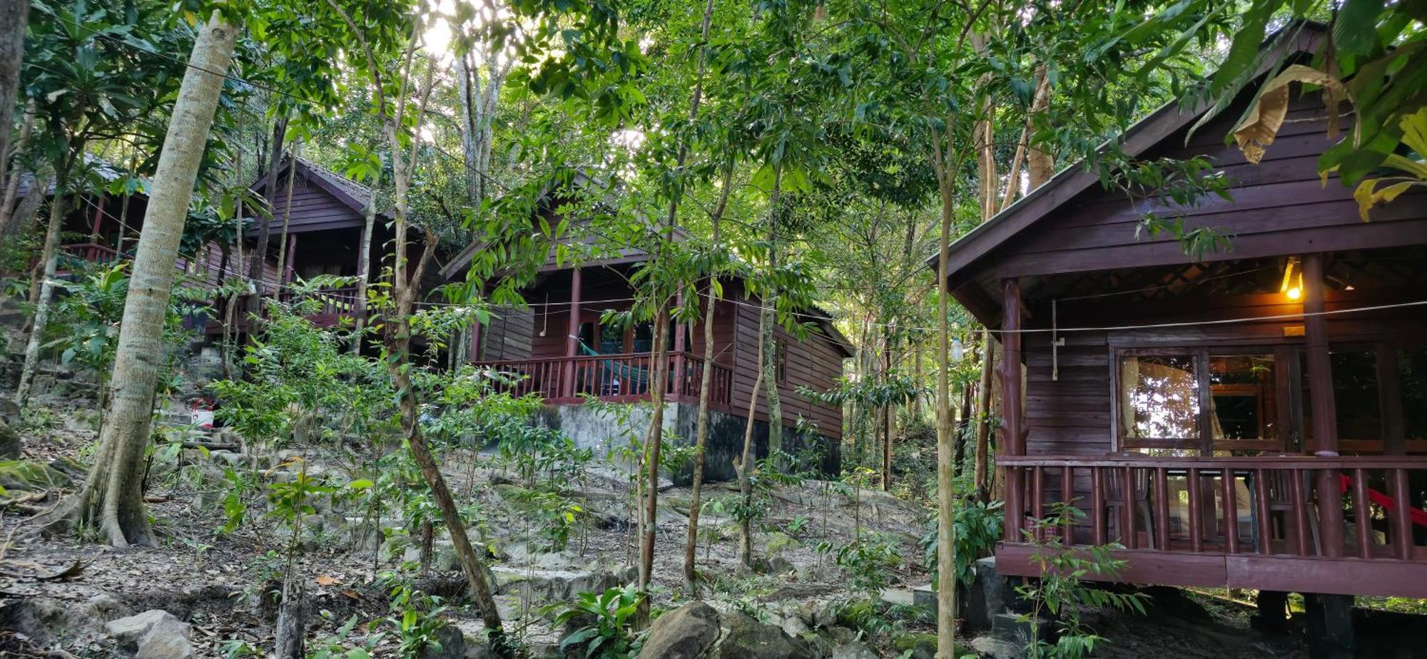 Sambath Sakseth Bungalow Kaoh Touch Exteriör bild