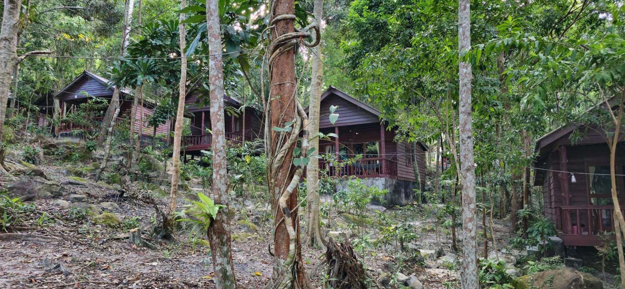Sambath Sakseth Bungalow Kaoh Touch Exteriör bild