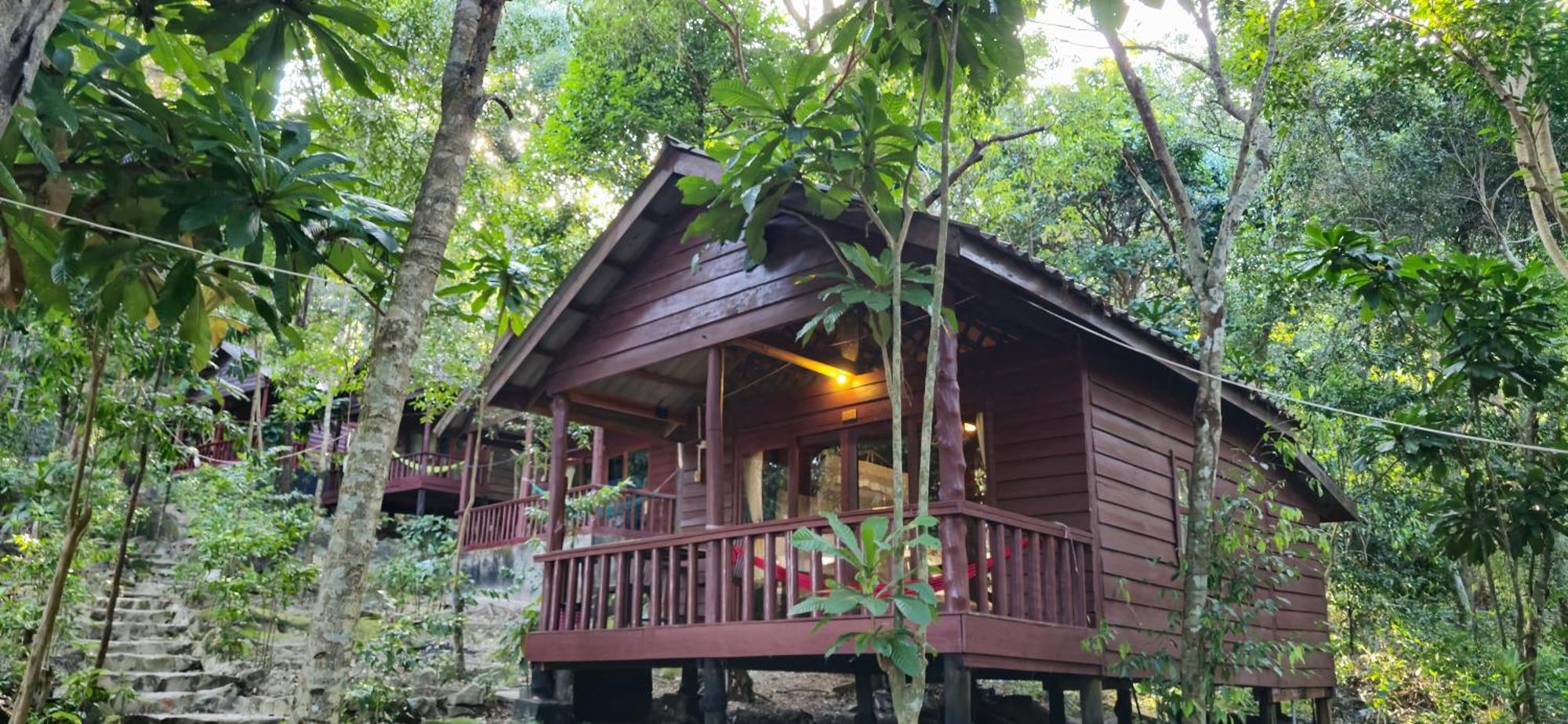 Sambath Sakseth Bungalow Kaoh Touch Exteriör bild