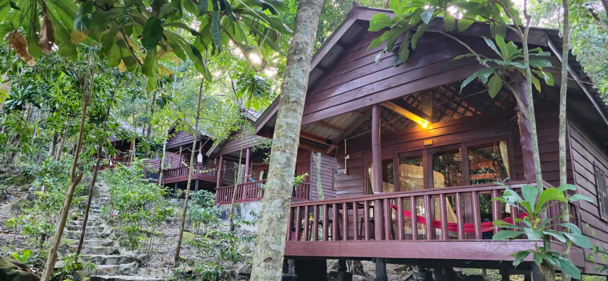 Sambath Sakseth Bungalow Kaoh Touch Exteriör bild